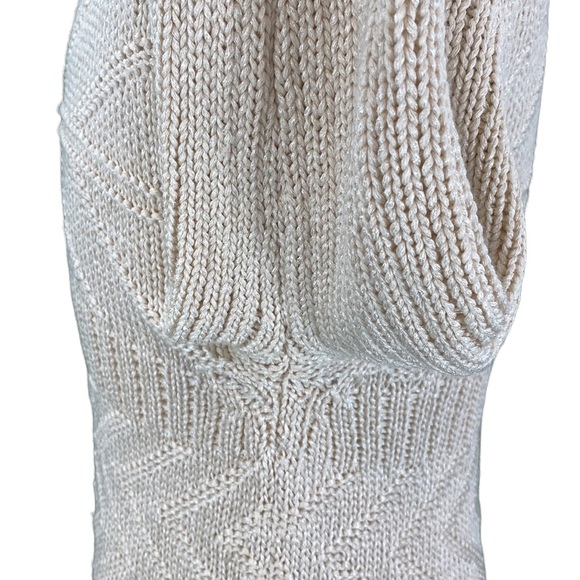 Zara Man Cream Cable Knit Sweater - Picture 14 of 16